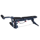 Body-Solid verstellbare Hantelbank mit Kabelzug-Beinstrecker - GLEG