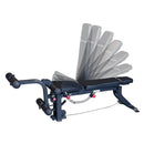 Body-Solid verstellbare Hantelbank mit Kabelzug-Beinstrecker - GLEG