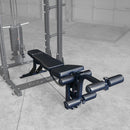 Body-Solid verstellbare Hantelbank mit Kabelzug-Beinstrecker - GLEG