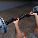 Body-Solid Olympische Curl-Hantelstange mit dickem Griff - OB48FB