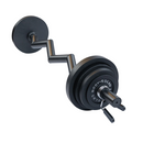 Body-Solid Olympische Curl-Hantelstange mit dickem Griff - OB48FB