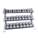Body-Solid Modulares Ablageregal mit Hantelablagen - SDKR1000DB