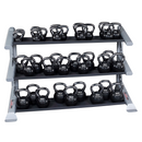 Body-Solid Modulares Ablageregal mit Kettlebell-Ebenen - SDKR1000KB