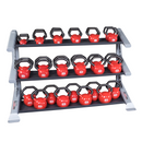 Body-Solid Modulares Ablageregal mit Kettlebell-Ebenen - SDKR1000KB