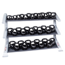 Body-Solid Modulares Ablageregal mit Kettlebell-Ebenen - SDKR1000KB