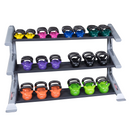 Body-Solid Modulares Ablageregal mit Kettlebell-Ebenen - SDKR1000KB