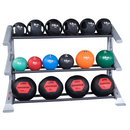 Body-Solid Modulares Ablageregal mit Medizinball-Ebenen - SDKR1000MB