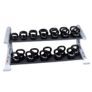 Body-Solid Modulares Ablageregal mit Kettlebell-Ebenen - SDKR500KB