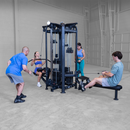 Body-Solid Pro ClubLine Vierstationen-Jungle-Gym - SJG100