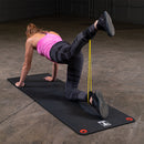Body-Solid Tools Fußgelenkmanschette mit Widerstandsschläuchen BSTART