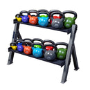 Body-Solid 2-stufiger Hantel- & Kettlebellständer - GDKR100B