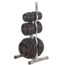 Body-Solid Olympia-Hantelscheibenständer & Hantelstangenhalter - GOWT