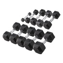 Body-Solid Hexagon-Hantelset von 1 bis 10 kg - HEXDU1-10