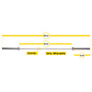 Body-Solid Olympia-Langhantelstange 220 cm (Bronze, Silber, Gold) - OLPB