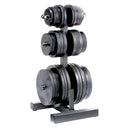Body-Solid Olympia-Hantelscheibenständer & Hantelstangenhalter - WT46